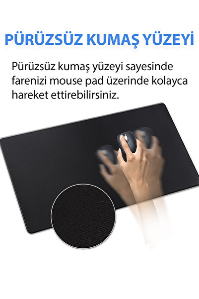Pernem Gaming Mouse Pad 70X30 cm Stitched Keyboard Mouse Pad Anti-Slip Desk Mat Gamer Player Mausepad
