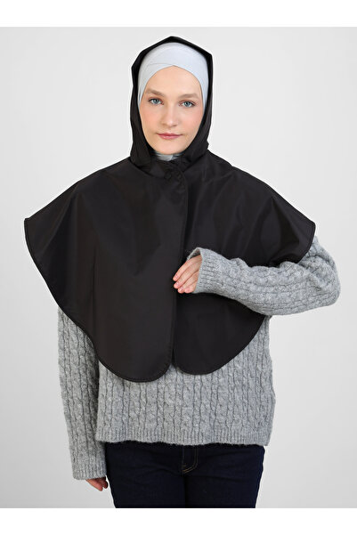 Ecardin معطف واق من المطر عملي مزود بأزرار كبس - St 070 أسود