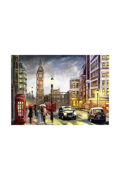 Blue Focus London Ii - 1000 Piece Puzzle