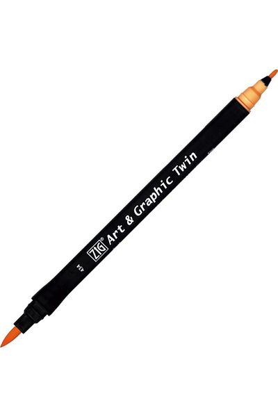 Zig Art & Graphic Twin Marker Drawing Pen 434 Apricot