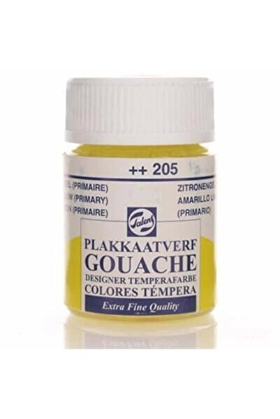Talens Gouache Jar 16ml Guaj Boya Lemon Yellow / 205