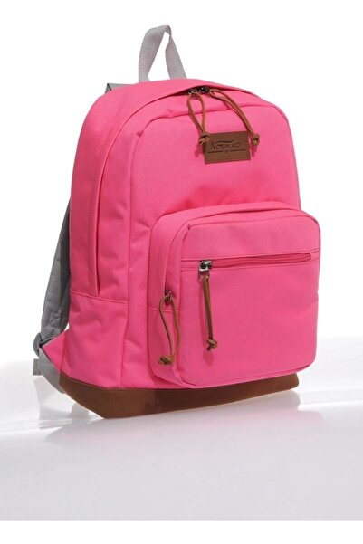 KAUKKO K1059 Pembe Unisex Sırt Çantası