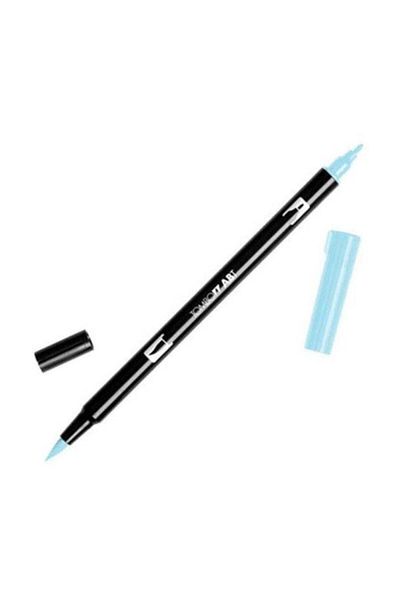 Tombow Dual Brush Pen Graphic Pen - Sky Blue 451