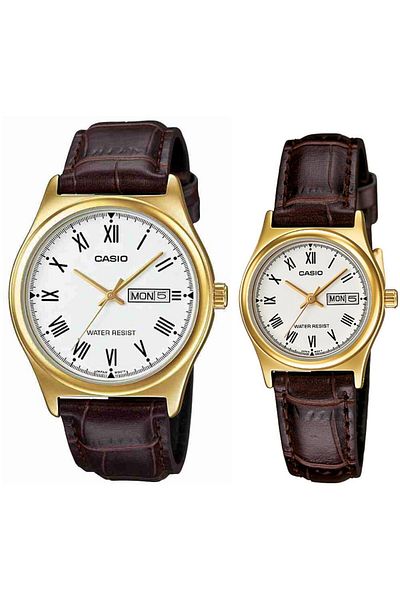 Casio Mtp-Ltp- V006Gl-7Budf Couple Wrist Watch (Women'S-Men's)