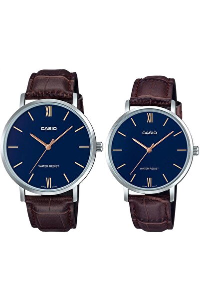 Casio Mtp-Ltp-Vt01L-2Budf Couple Wrist Watch - Women & Men