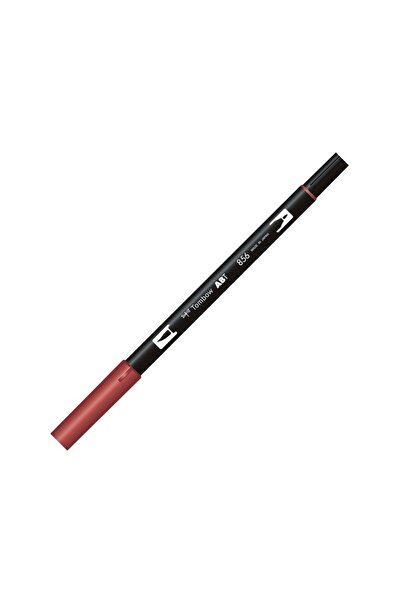 Tombow Ab-t Dual Brush Pen Grafik Kalemi Poppy Red (CHİNESE RED) 856