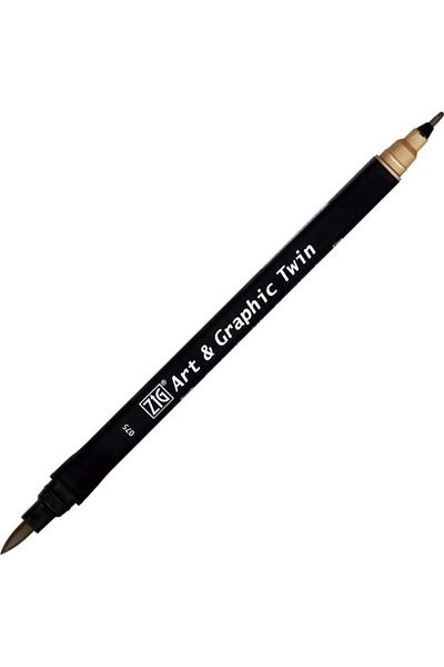 Zig 75 Beige Twin Marker Art & Graphic Drawing Pens