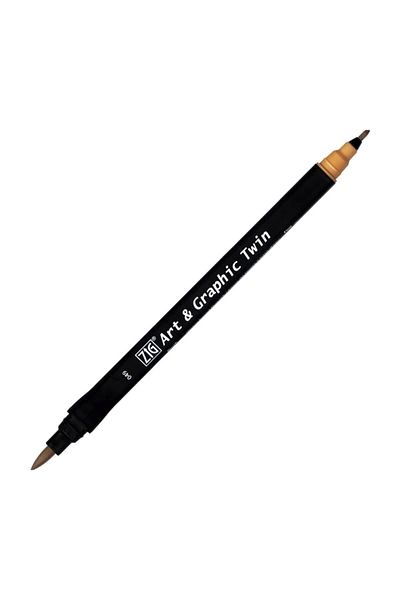 Zig Art & Graphic Twin Marker Drawing Pen 49 Beige