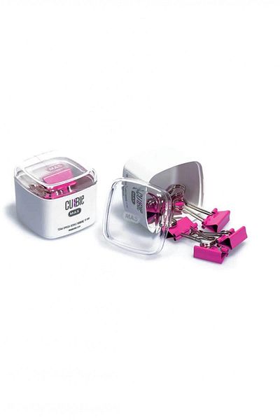 Mas Cubbie Omega Colored Clamp 19mm Pink 1 Box