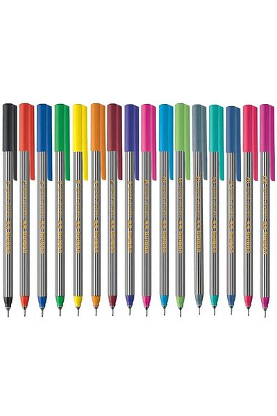 Edding Green Fine Nib Felted Pen - 0.4 mm Ed55