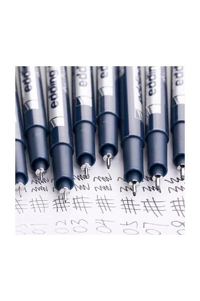 Edding 1800 Model Black Technical Drawing Pen - 0.3mm