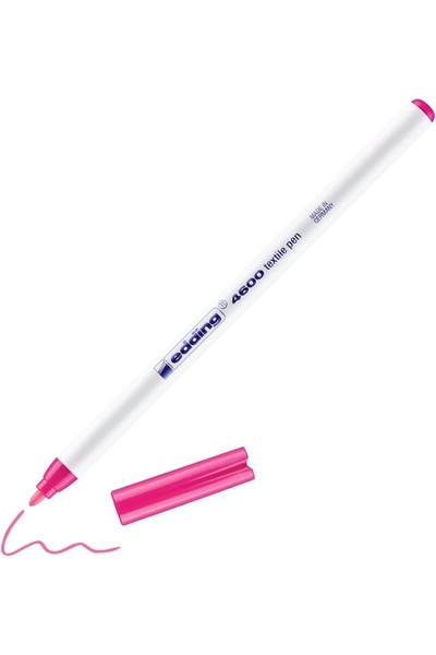 Edding 4600 1.0mm Tekstil Kumaş Kalemi Neon Pembe / 069