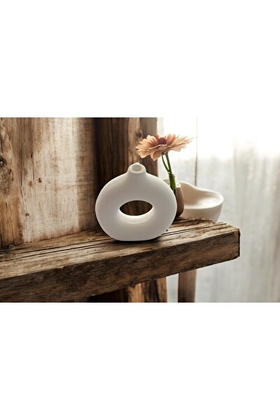 ELBUCOLECTION μοντέρνο μικρό στρογγυλό βάζο διακοσμητικό