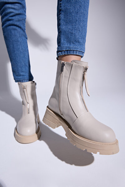 Eric Nurnberg Medusa Hakiki Deri Kadın Bot