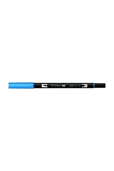 Tombow Ab-t Dual Brush Pen Grafik Kalemi Light Blue 515