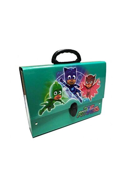 KESKİN COLOR PJ Masks Yeşil Saplı Çanta/Klasör (Keskin Color)