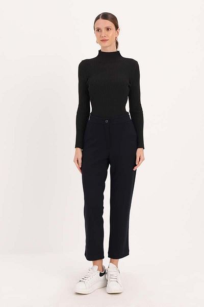 ALLDAY Navy Blue-Comfortable Fit Skinny Παντελόνι