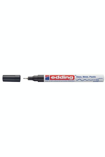 Edding 780 Black Needle Tip Marker Pen 0.8 Mm