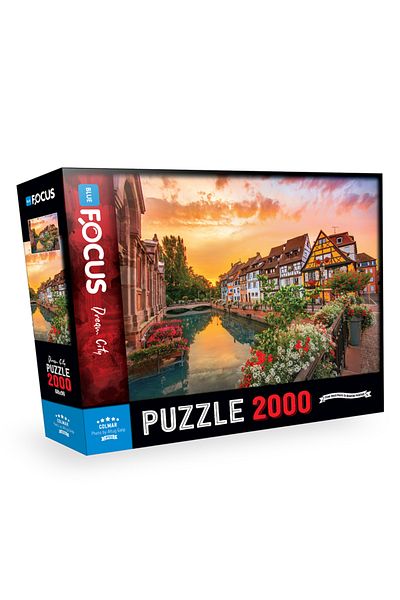 Blue Focus Colmar 2000 Piece Puzzle