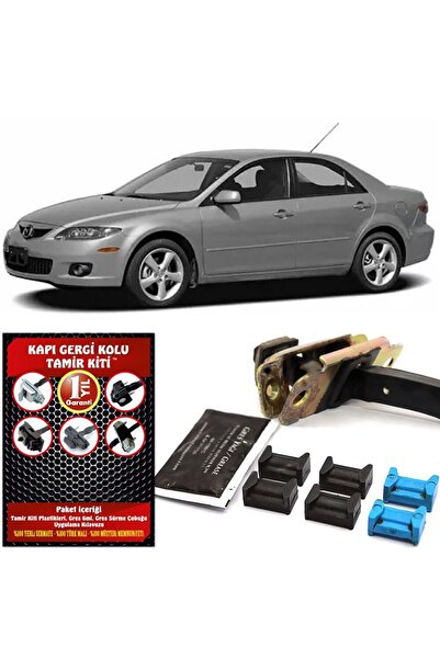 BARRER Mazda 6 Kapı Uyumlu  Gergi Kolu (limitör) Tamir Kiti (2 Kapı Set) 2001...
