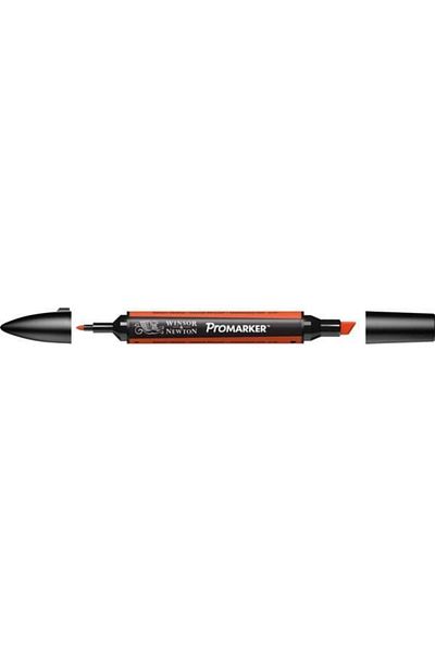 Winsor Newton Promarker Double Tip Alcohol Based Graphic Drawing Pen Bright Orange 051 (O177)