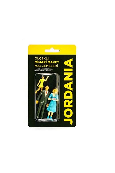 Jordania Model Je01-ib1025a Painted Human Family 1/025