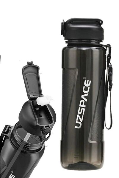 Uzspace 1000 ml with BottleTritan Flask 6057 Black