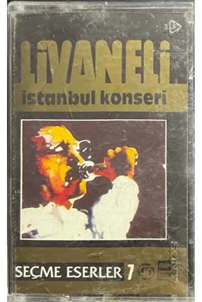 Plak İstasyonu كاسيت ليفانيلي اسطنبول حفلة موسيقية مختارة الأعمال 7 كاسيت