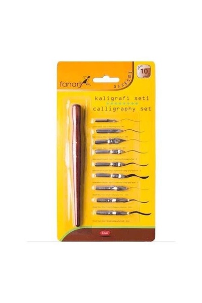 Fanart مجموعة الخط مكونة من 10 قطع ومجموعة ورق البرسيم