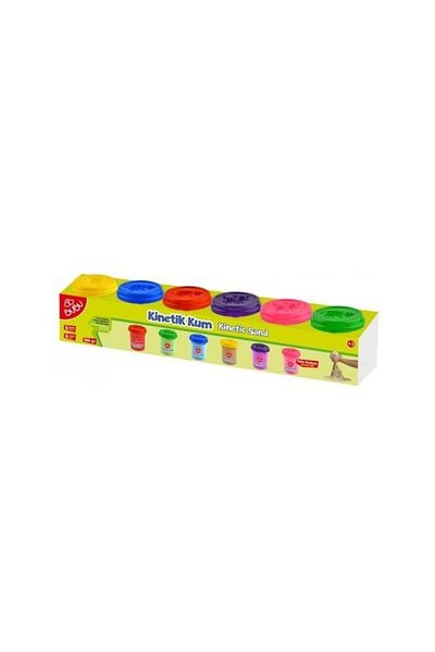 Bubu Kinetic Sand 6 Colors X 200 grGlass