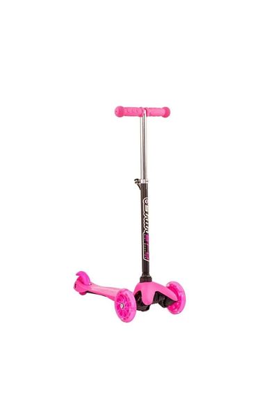 GÜVEN Güven Can Toy Athletiq Shinaro Mini Twister Lighted Scooter – Fuchsia Cn-261f