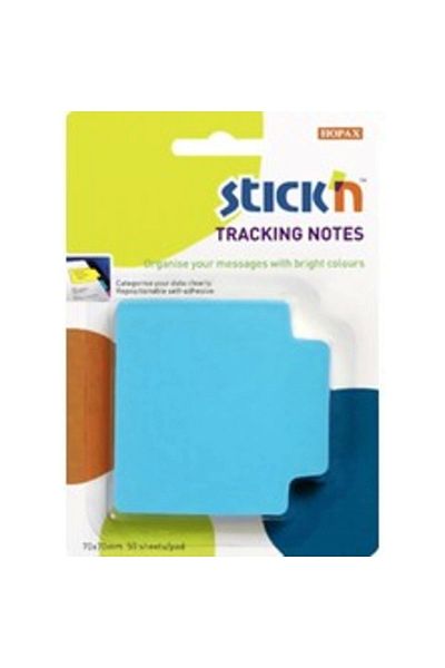 Gıpta Stickn 70x70 Tracking Notes Neon Blue 50 Yp