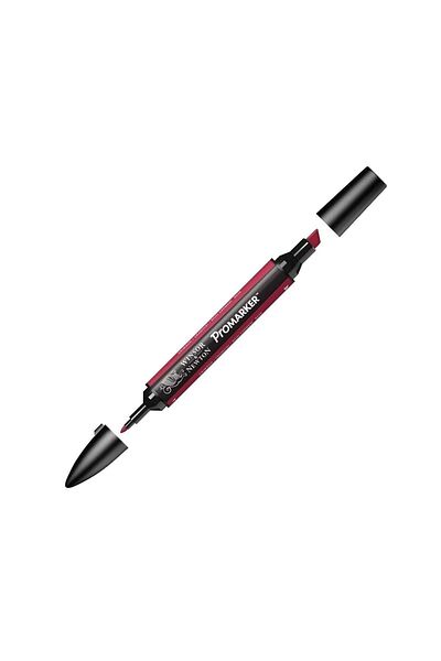 Winsor Newton Promarker Çift Uçlu Alkol Bazlı Grafik Çizim Kalemi Crimson 203 (R445)
