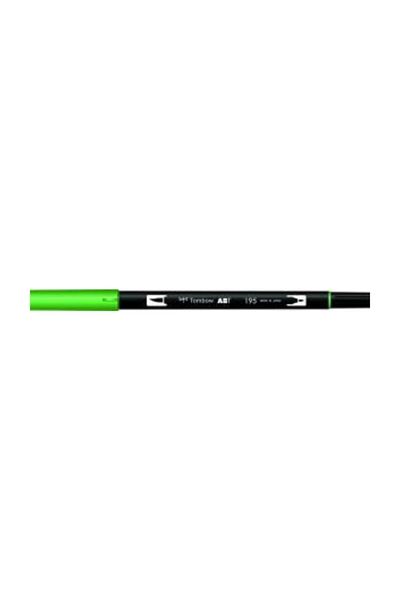 Tombow Ab-t Dual Brush Pen Graphic Pen Light Green 195