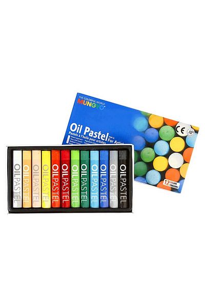 Mungyo 12 Oil Pastel Cardboard Box