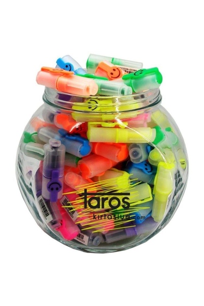 Genel Markalar Mini Smiley Fosforlu Kalem