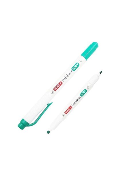 Dong-A Donga Twinler Soft Blue Green N/52 Highlighter Double Sided