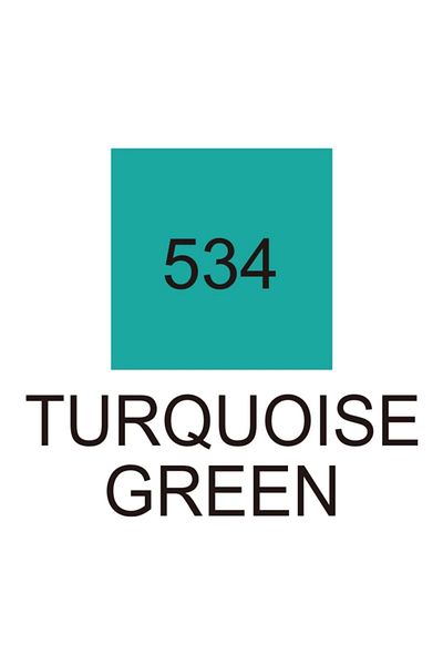 Zig Kurecolor Twin S Graphic Drawing Pen 534 Turquoise Green