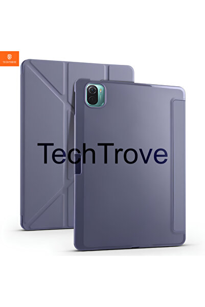 TechTrove Xiaomi Mi Pad 5 Kılıf Kalem Bölmeli Stand Olabilen Standlı Tablet K...