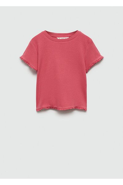 MANGO Kids Tricou Roșu Pentru Copii