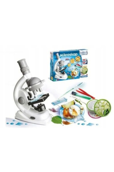 CLEMENTONI Deney Seti Optik Mikroskop (9Yaş+) 64551