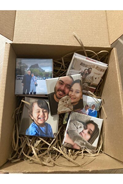 Home Kişiye Özel Fotoğraf Baskılı 8'li Metal Buzdolabı Magneti