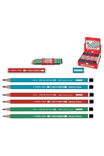 Faber Castell فابر كاستل قلم رصاص مرجاني 12 قطعة 1052160000000 (1 علبة 12 قطعة)