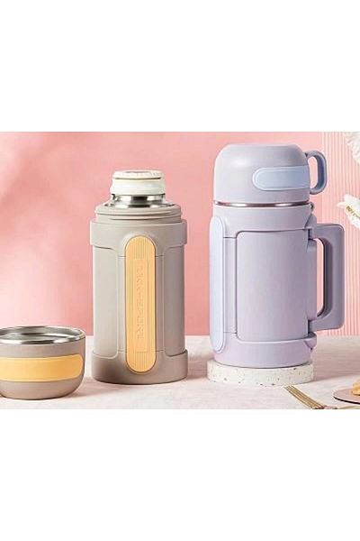 TKK Vagonlife Steel Thermos 1000 ml Greey