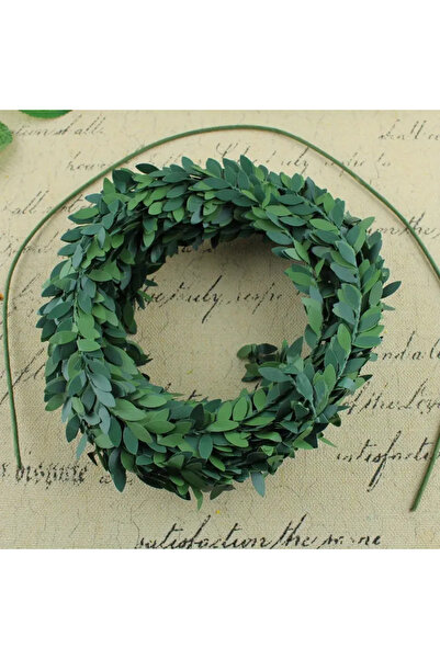 OGWANTO Yapay Tel Yaprak Şerit Yapay Taç Sarmaşık Süs 7 Mt