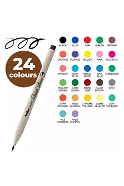 artline Supreme Brush Uçlu Kalem Yeşil