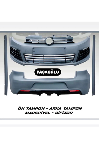 Bosch Golf 6 ön tampon golf 6 arka tampon GOLF 6 SET komple bodykit