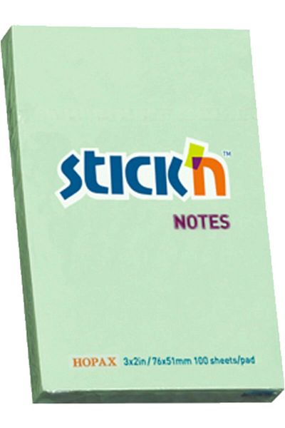 Gıpta 100 Sheets 76 X 51 Stickn Eco Notes Pastel Green Note Paper