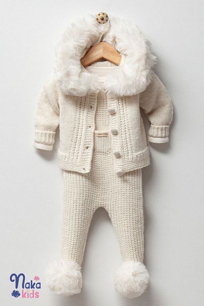 Naka Concept Winter Tale Baby Outerwear Knitwear Set