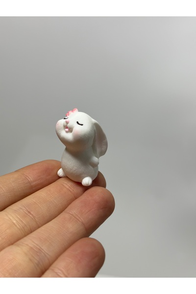 aysequlce Miniature Rabbit Accessory Car Interior, Home Ornament Decoration